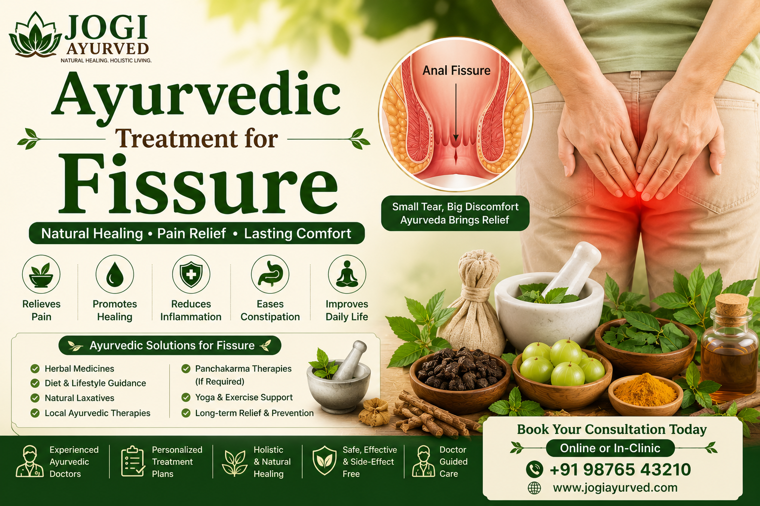 Ayurvedic Treatment for Fissure
