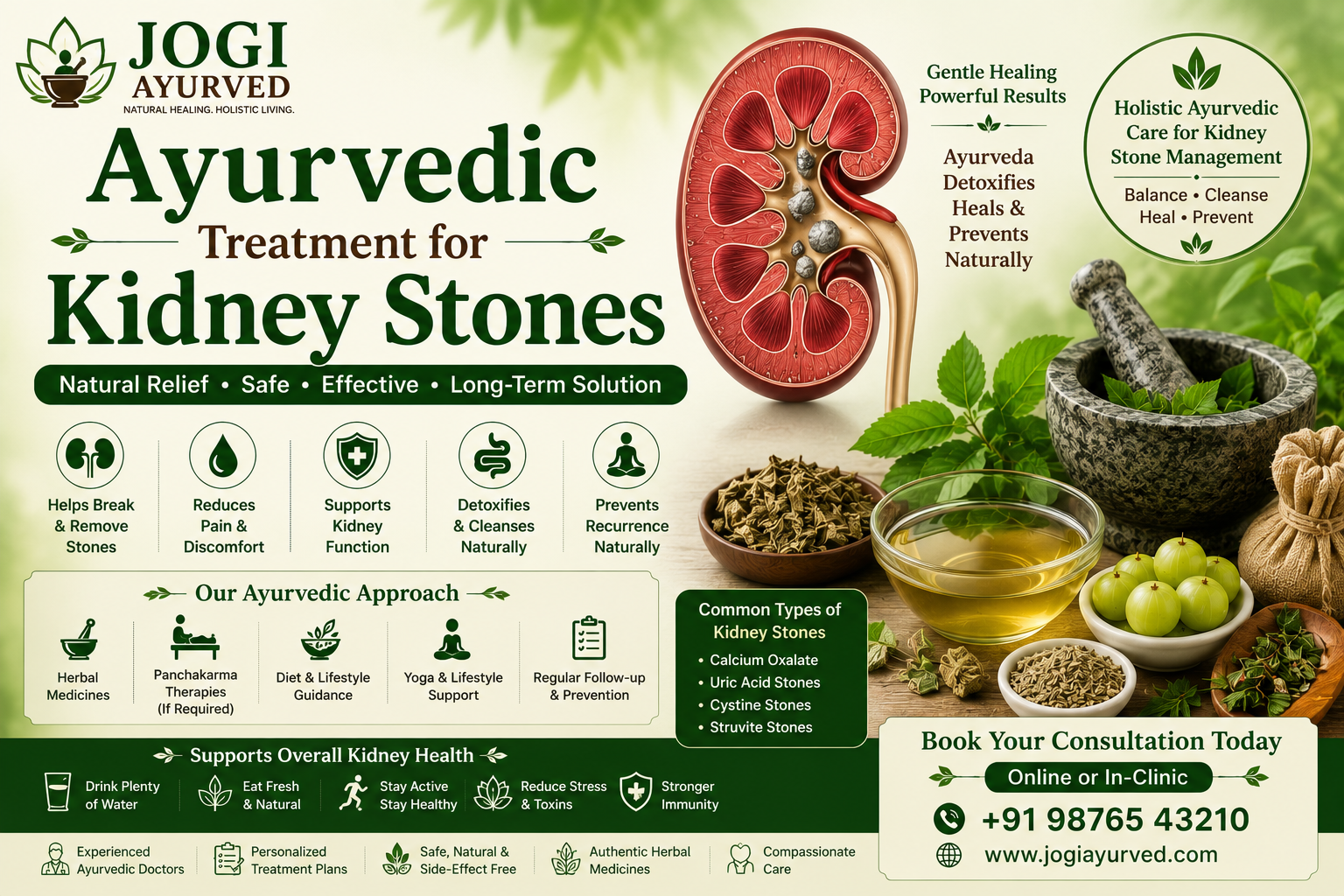 Ayurvedic Treatment for Kidney Stones