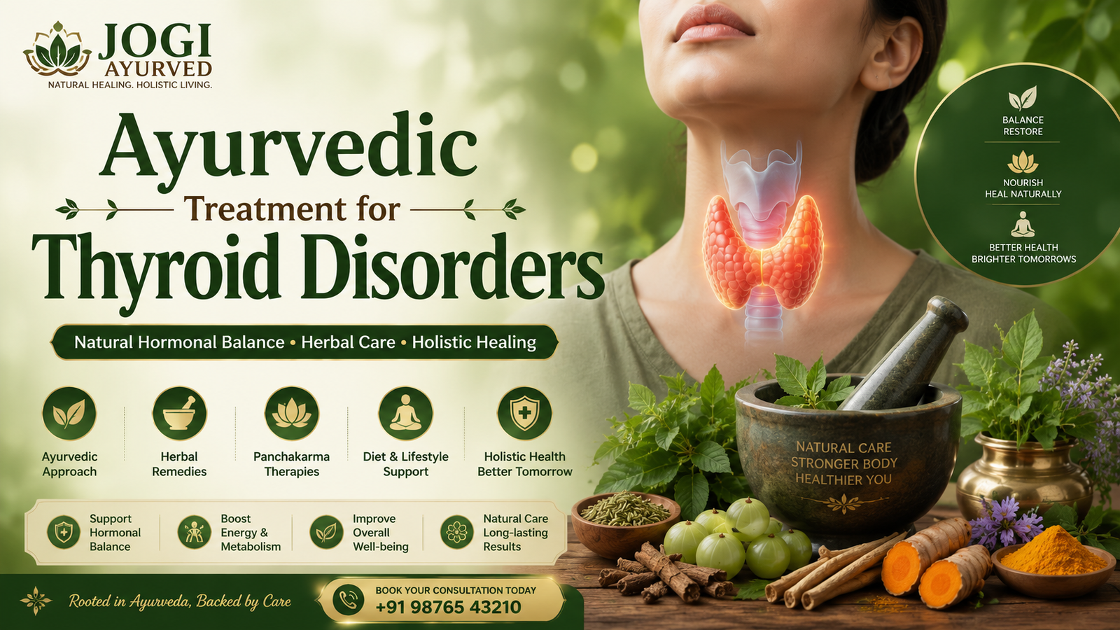 Ayurvedic Treatment for Thyroid Disorders