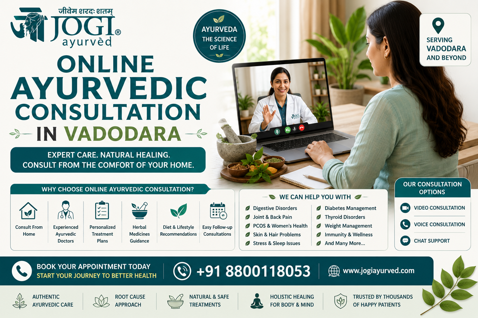 Online Ayurvedic Consultation in Vadodara