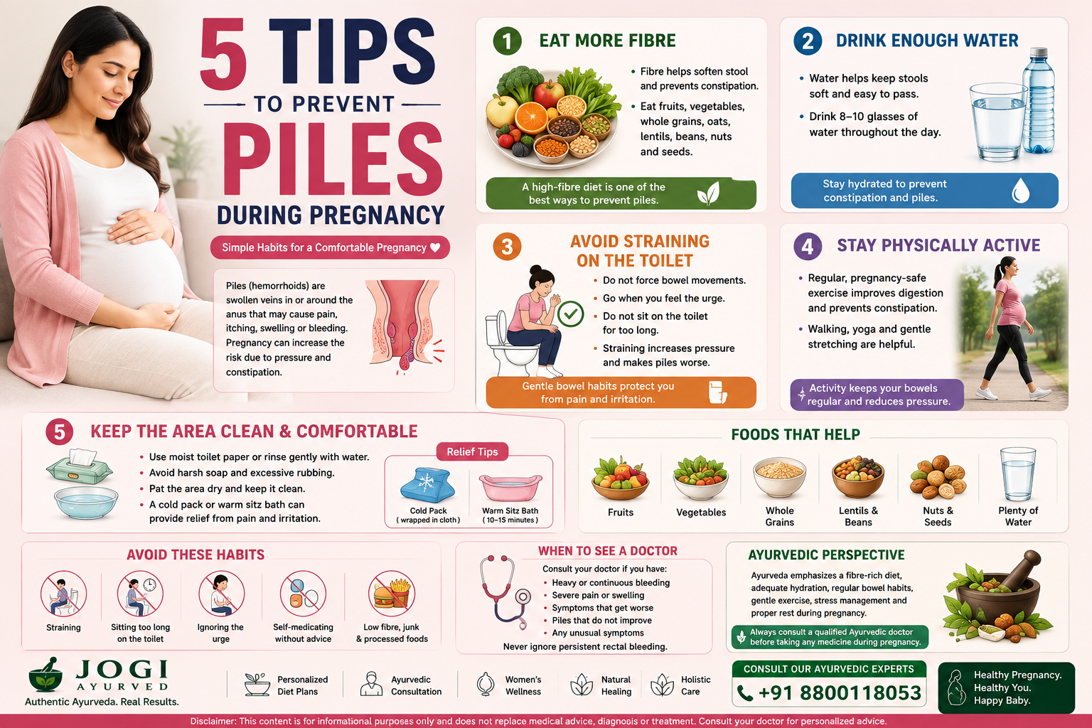 5 Tips to Prevent Piles During Pregnancy