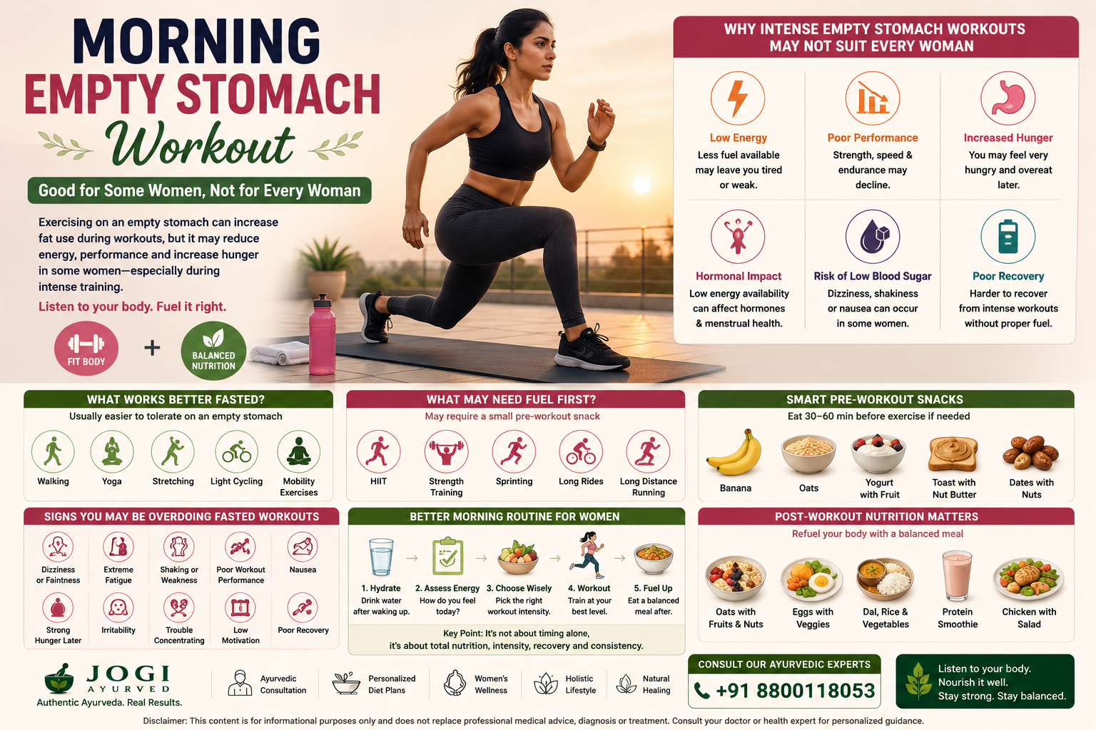 Morning Empty Stomach Workout