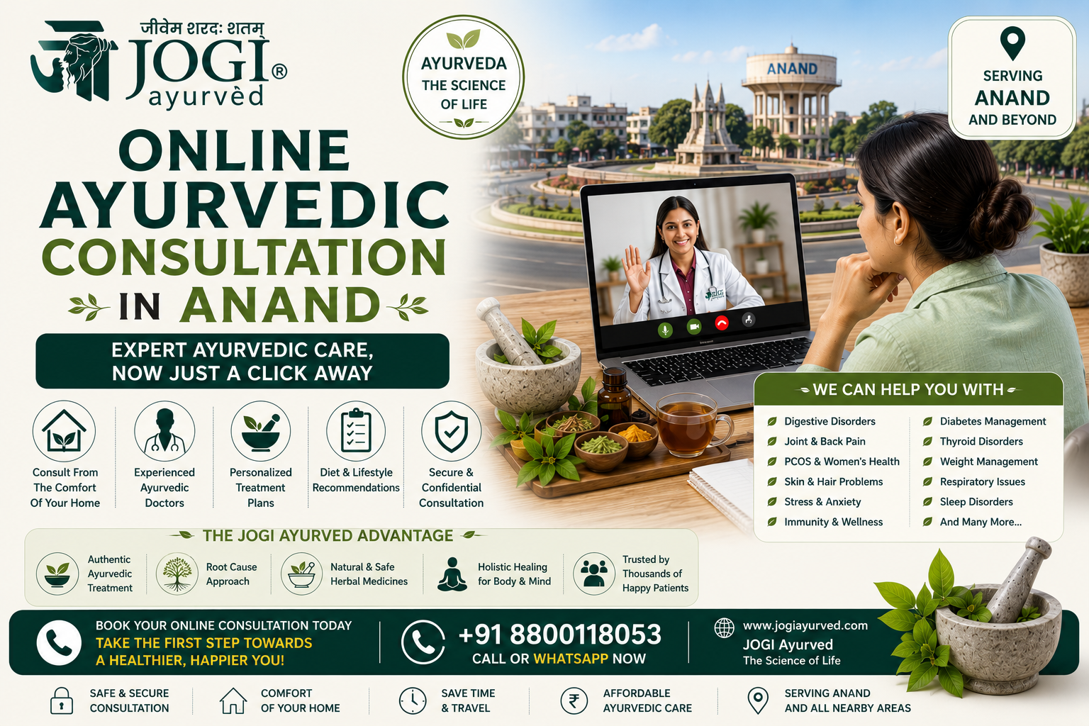Online Ayurvedic Consultation in Anand