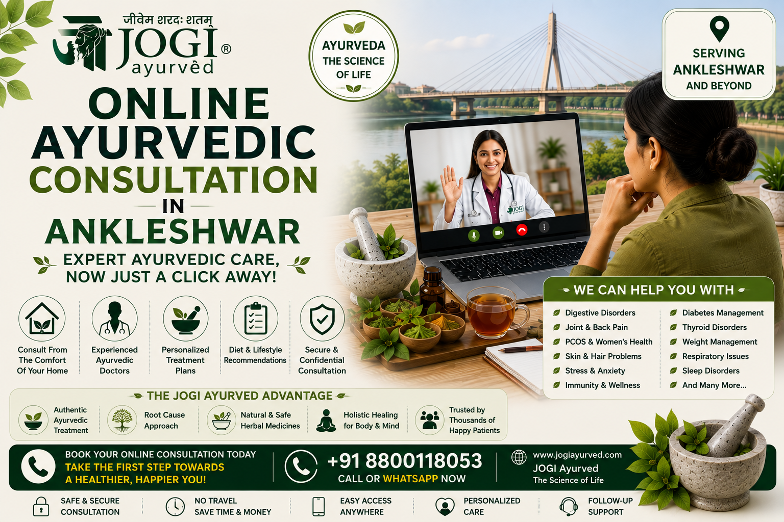Online Ayurvedic Consultation in Ankleshwar